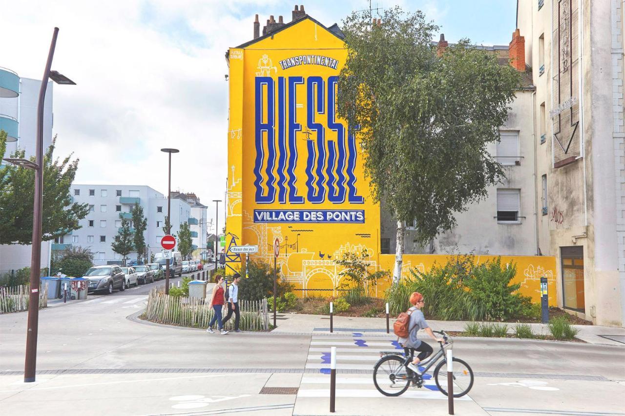 Studio Cosy Sur L'Ile De Nantes / Proche Tramway Buitenkant foto